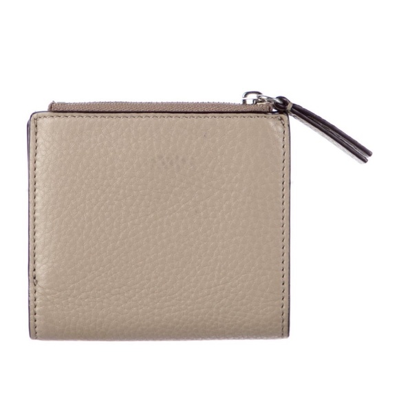 Tory Burch Small Beige Leather Wallet - Picture 2 of 7